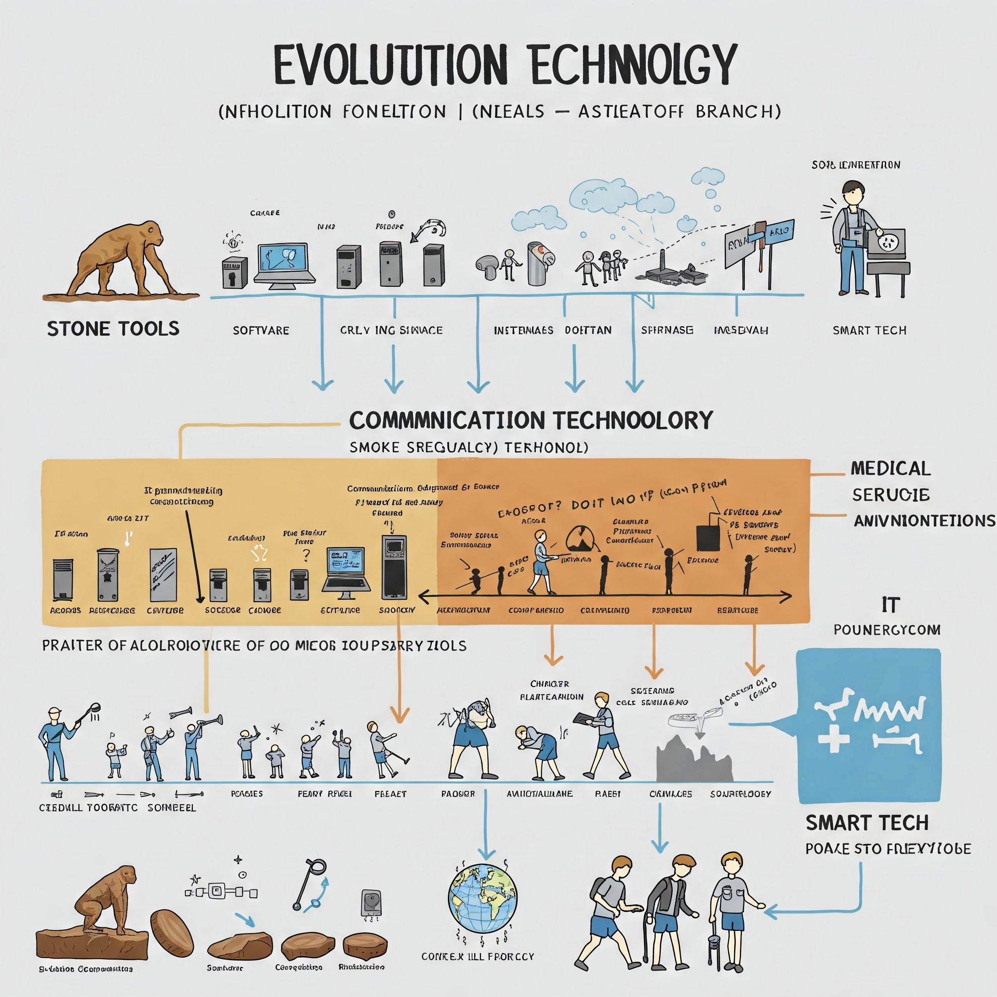 From Stone Tools to Smart Tech: 10 Types of Technology That Changed the World