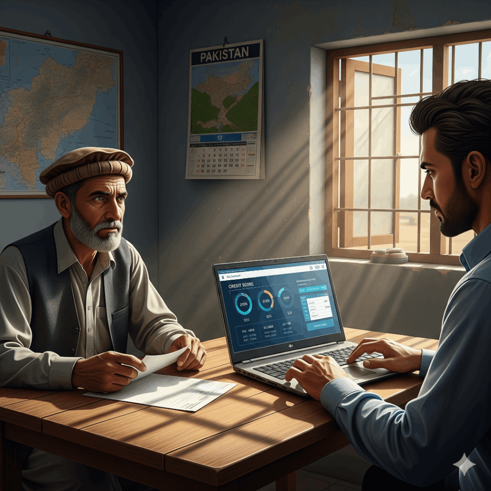 Localized blockchain solutions for farmer credit scoring in Pakistan