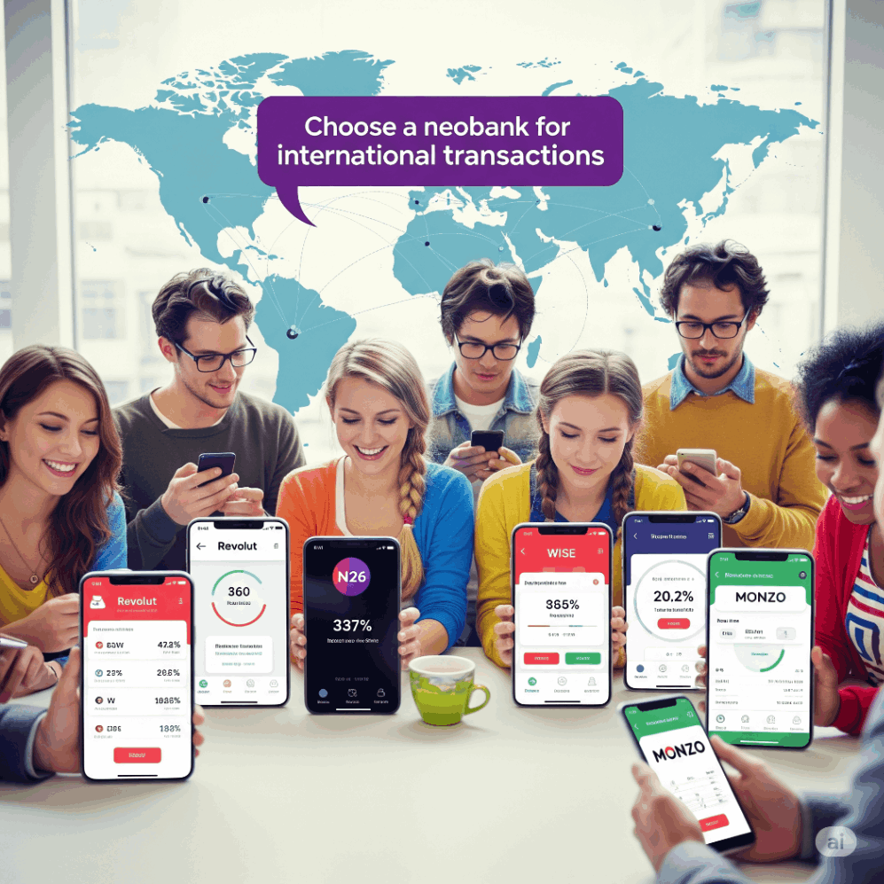 how to choose neobank for international transactions