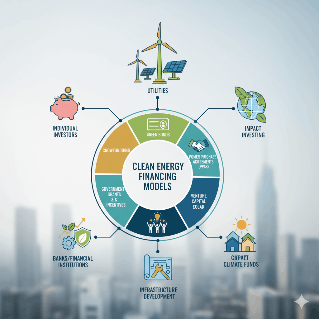 Clean energy financing models