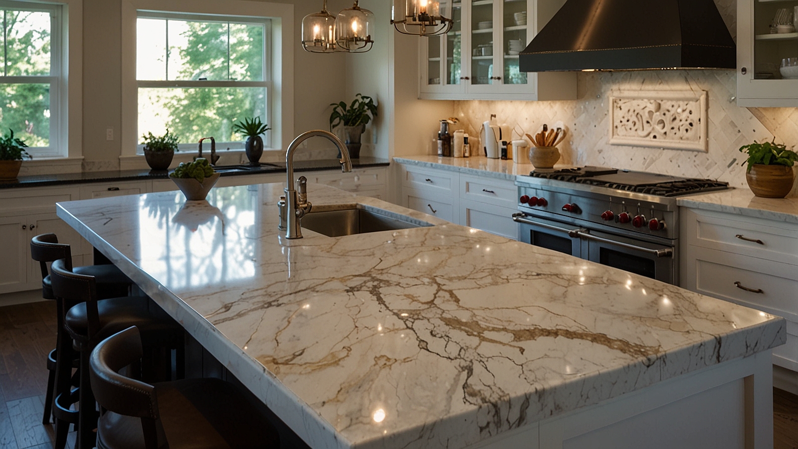 Pre Fabricated Quartz Countertops