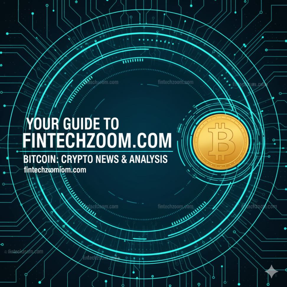 A digital graphic showing the Bitcoin logo overlapping with financial charts and data on a screen.